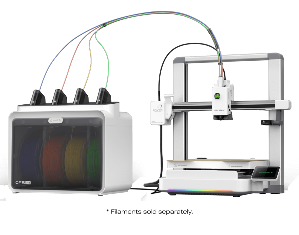 Imprimante 3D Creality SPARKX i7 Couleur Combo
