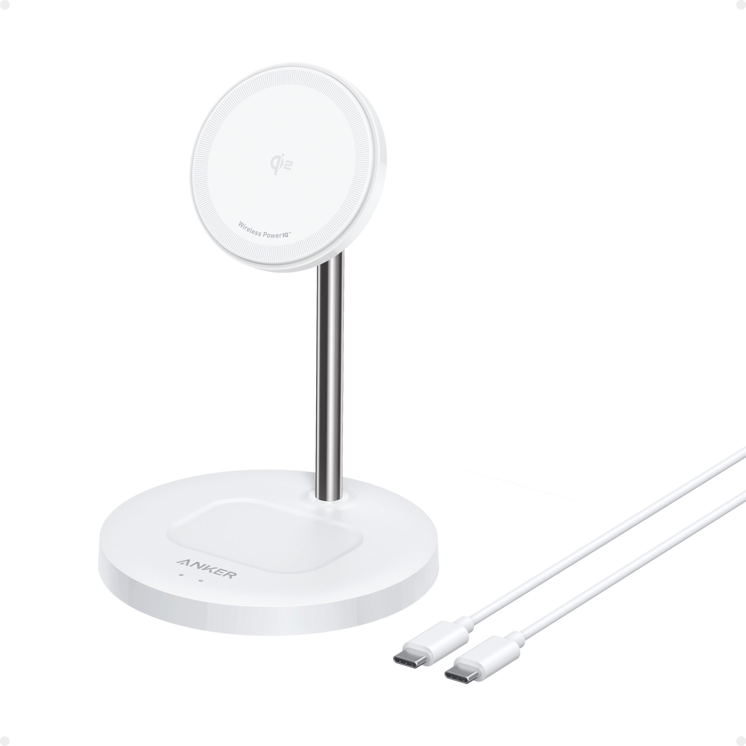 Anker MagGo Wireless Charger (2-in-1, Stand)