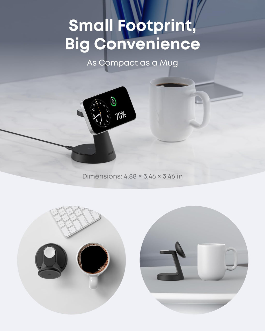 Anker MagGo Wireless Charging Station and Anker Nano Wireless Car Charger